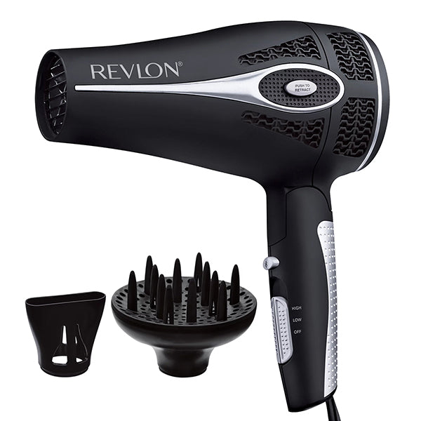 Secador con Iones Revlon RVDR5221 | Para un secado rápido y cabello suave sin frizz