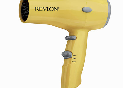Secadora Style and Go 1875W Revlon Amarilla | Para secar tu cabello con potencia y estilo en cualquier lugar