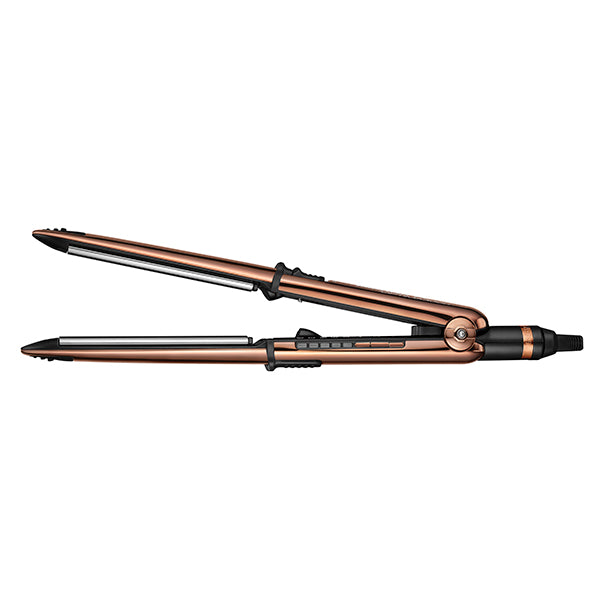 Plancha Optima 3000 1” Oro Rosa BaByliss | Para cabello normal a grueso | Tecnología Nano Titanium | Temperatura Ajustable