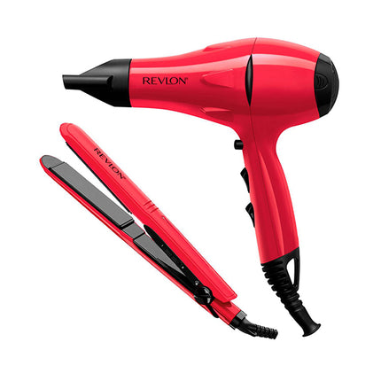 Set Estilizador Control Frizz Rojo 20un Revlon | Para mantener tu peinado en su lugar sin frizz