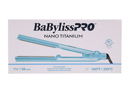 Plancha BaByliss Forma de Gota | 1” | 450°F | Placas Curvas | Tecnología Iónica | Profesional