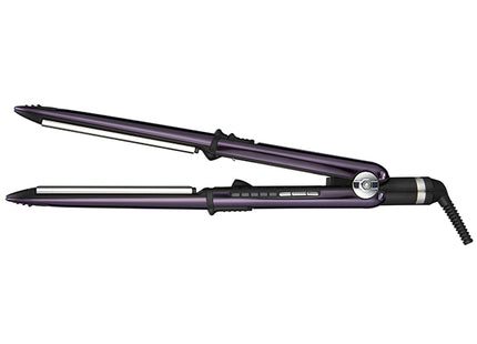 Plancha BaByliss Ôptima 3000 | 1” | Morada | Placas Nano Titanium | Temperatura hasta 450°F | Tecnología Iónica | Profesional