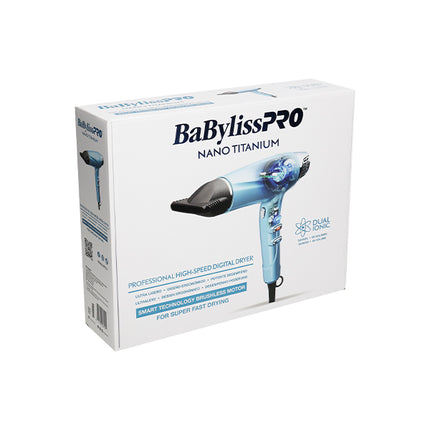 Secadora Digital BaByliss Speed Dual Ionic | Motor Digital | Tecnología Dual Iónica | Profesional
