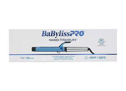BaBylissPRO Pinza Rizadora Extendida XL 1 1/4", BNTW125XLUC