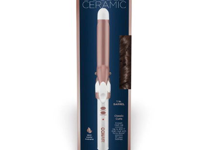 Conair pinza rizadora cerámica 1", CD701GN