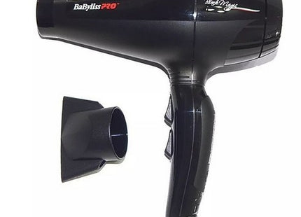 Secadora BaByliss Blackmagic | 2000W | Motor AC | Tecnología Iónica | Profesional