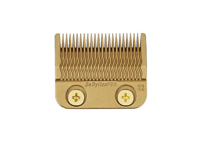 Barberology Cuchilla fade titanio dorada, FX8022G