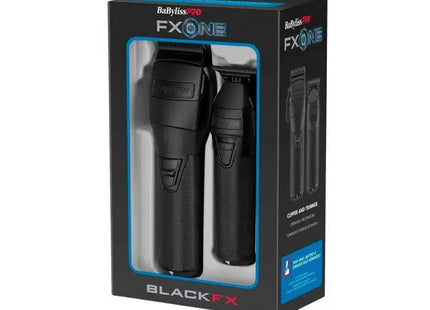 Barberology Pack cortadora y trimmer FXONE BlackFX, FX1CTMBTO
