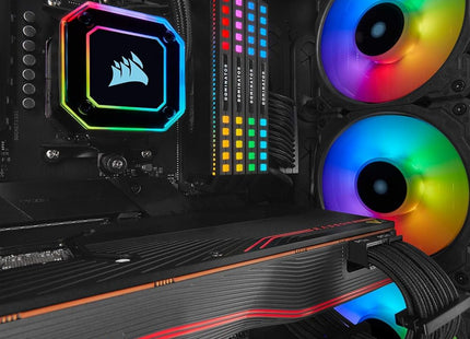 Enfriamiento Líquido Corsair iCUE H170i Elite LCD | 420mm | RGB | Pantalla LCD | CW-9060063-WW