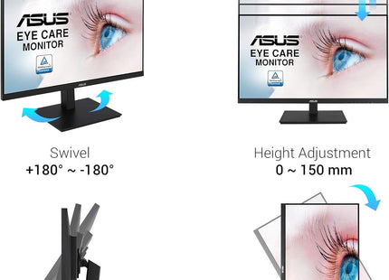 Monitor ASUS VA27DQSBY de 27" Full HD 75Hz Slim