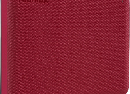 Toshiba Disco Duro Externo 1TB USB 3.0 Rojo, HDTCA10XR3AA