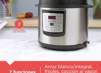 Olla Multi-Usos Digital Black+Decker, PR100SD