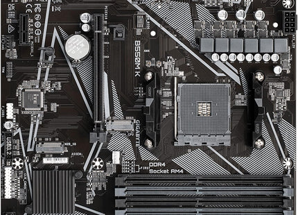 Tarjeta Madre Gigabyte B550M K | AM4 | Micro-ATX | DDR4 | PCIe 4.0 | HDMI | USB 3.2