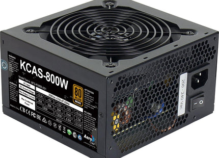 Fuente de Poder Aerocool KCAS-800W | 80 Plus Bronze | No Modular