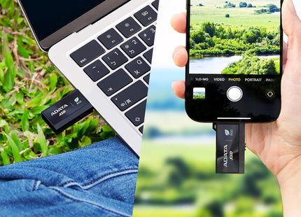 HD Externo ADATA SC730 | 1TB | SSD | USB-C y USB-A | 600MB/s | SC730-1T-CACTI