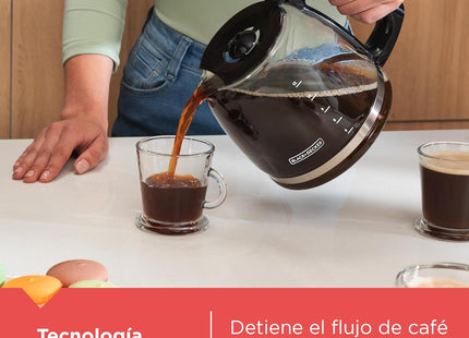 Cafetera Black+Decker, CM0916B