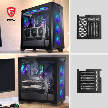 Case Gaming MSI MPG Gungnir 300R | Airflow | Vidrio Templado | 4 Ventiladores RGB | Negro