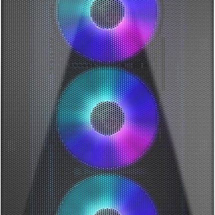 Case Gaming MSI MPG Gungnir 300R | Airflow | Vidrio Templado | 4 Ventiladores RGB | Negro