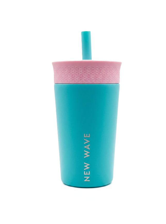 New Wave Kids Tumbler Mint - vista frontal