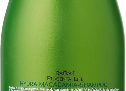 Shampoo Hidratante Macadamia Placent Life | 1000ml | Hidratación profunda para cabello seco y opaco