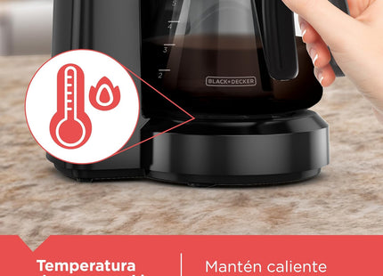 Cafetera Black+Decker, CM0701B