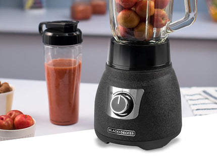 Licuadora Black + Decker BL1670S | 1.5L | 1000W | 2 Velocidades | Vidrio | Negra