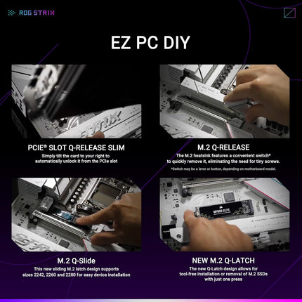 Tarjeta Madre ASUS ROG Strix B850-A Gaming WiFi | AM5 | ATX | DDR5 | WiFi 6 | 5X M.2 | 4X SATA