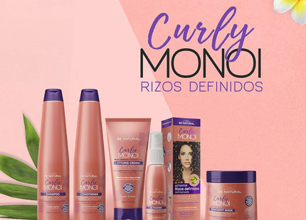 Acondicionador Curly Monoi Rizos Definidos 350ml Placent Life | Ideal para rizos hidratados | suaves y sin frizz