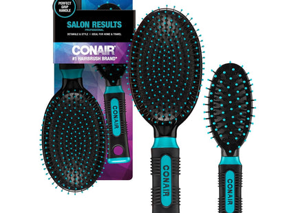 Conair set de 2 cepillos desenredantes, 95114Z
