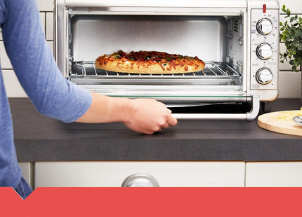 Horno con Freidora de Aire Black+Decker Crisp 'N Bake, TO3265XSS‑LA