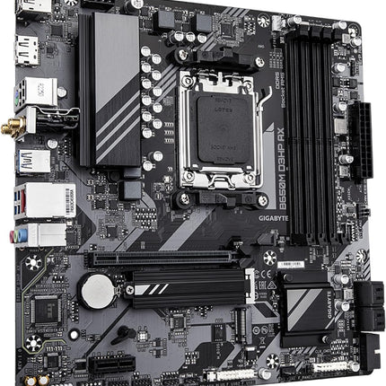 Tarjeta Madre Gigabyte B650M D3HP 1.0 | AM5 | DDR5 | Micro ATX | PCIe 4.0 | HDMI | USB 3.2