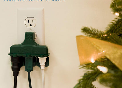 Philips Adaptador de Corriente SPS1631G-37 3 Tomas Verde