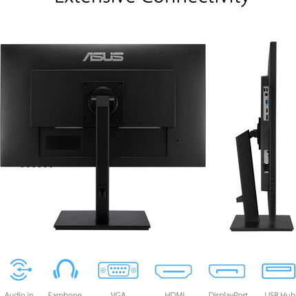 Monitor 27” ASUS VA27DQSBY | FHD 1920x1080 | 75Hz | DP | HDMI | Plano | Slim