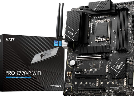 Detalle del socket LGA 1700 y slots de memoria DDR5 de la motherboard MSI PRO Z790-P