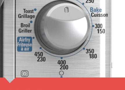 Horno con Freidora de Aire Black+Decker Crisp 'N Bake, TO3265XSS‑LA