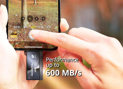 HD Externo ADATA SC730 | 1TB | SSD | USB-C y USB-A | 600MB/s | SC730-1T-CACTI