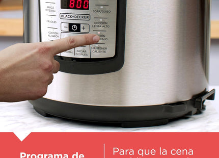 Olla Multi-Usos Digital Black+Decker, PR100SD