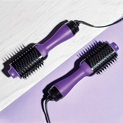 Cepillo Secador Revlon One Step Volumizer Morado | Para dar volumen y brillo en un solo paso