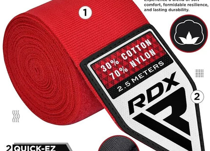 RDX Vendas de Boxeo Infantiles 2.5 m Rojas, HW