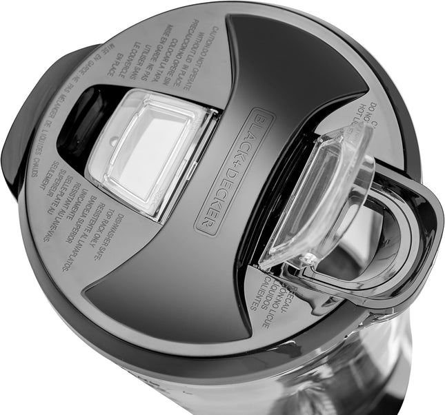 Licuadora Black + Decker BL1670S | 1.5L | 1000W | 2 Velocidades | Vidrio | Negra