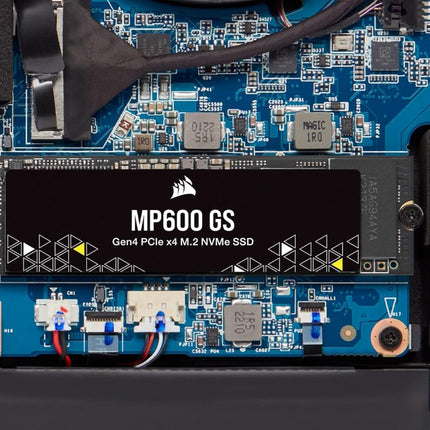 SSD Interno Corsair MP600 GS | 500GB | M.2 PCIe 4.0 x4 | 3D NAND | Velocidad de Lectura hasta 4950MB/s | Negro