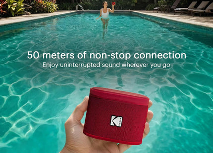 Parlante Kodak Soundbrix Rojo, B0DQVCD3VX