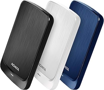 Disco Duro Externo ADATA HV320 | 1TB | 2.5” | USB 3.2 Gen1 | Azul | Ultra Delgado | Protección Antigolpes