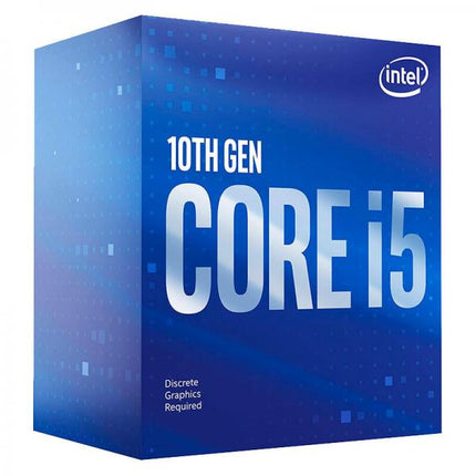 Procesador Intel Core i5-10400F | 10ª Gen | 2.9 GHz | 6 Núcleos | 12MB Caché | LGA 1200