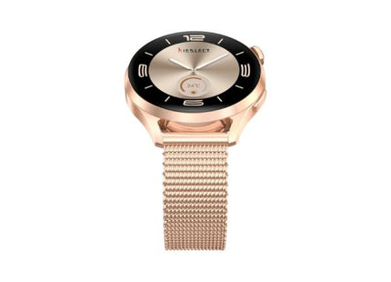 Kieslect Smartwatch para Dama 1.32" AMOLED Dorado, Lora Reno 3