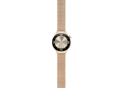 Kieslect Smartwatch para Dama 1.32" AMOLED Dorado, Lora Reno 3