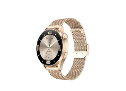 Kieslect Smartwatch para Dama 1.32" AMOLED Dorado, Lora Reno 3