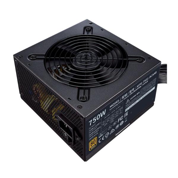 Fuente de Poder Cooler Master MWE Bronze V2 750W | Certificación 80 Plus Bronze | MPE-7501-ACAAB-US
