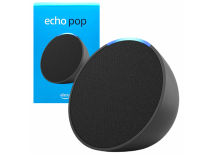 Amazon Echo Pop Gen 1 | Altavoz Inteligente con Alexa | Sonido Potente y Diseño Compacto
