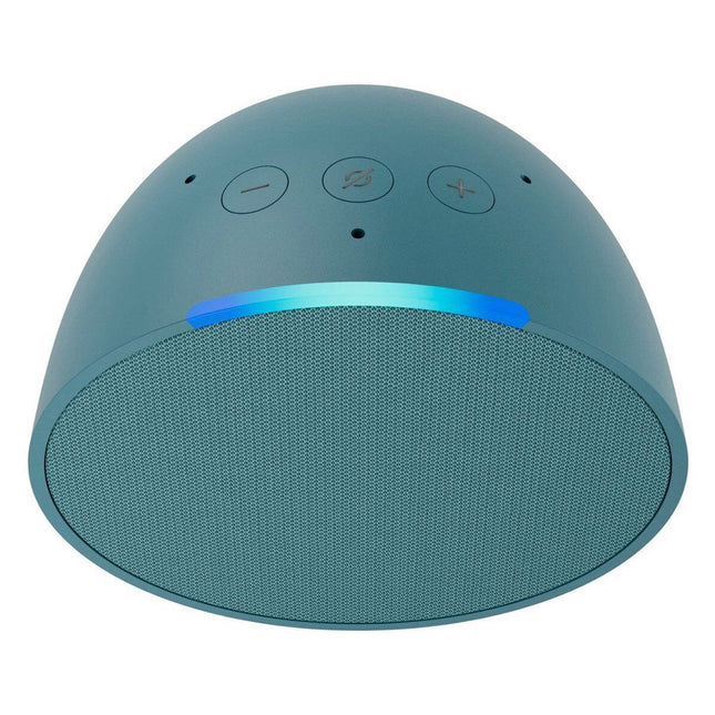 Amazon Echo Pop (1ra Gen) | Asistente Alexa | Wi-Fi | Bluetooth | Sonido Compacto | Turquesa